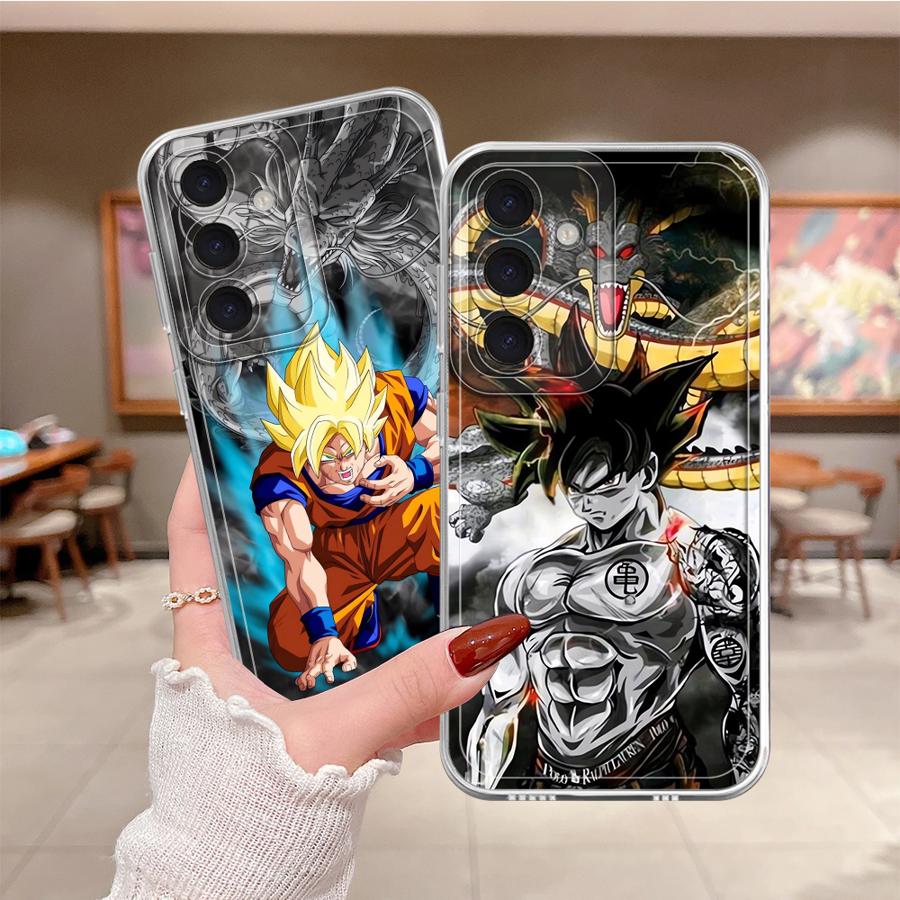 Case for Samsung Galaxy A57 A52 A54 A15 A56 A34 A35 A26 A24 A25 A51 A36 A37 A52 A17 A14 A16 A55 Phone Cover A13 Cool Dragon Ball