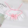 Pet Lace Pearl Collar: Plush Cat Necklace & Cute Dog Saliva Towel