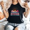 Hello Summer Floral T-Shirt Retro Floral Hello Summer Tee Sunny Beach Gift
