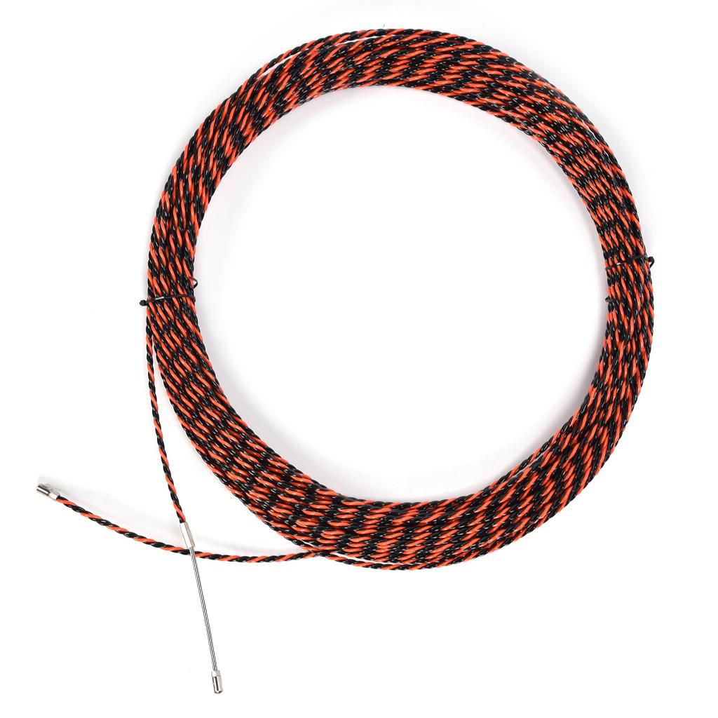 Cablu de Oțel 50m Acoperit cu Plastic Rezistent la Coroziune Bicolor pentru Ascensor Macara Tractor