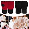 Boxing Inner Gloves Kickboxing Mitts Adjustable Hand Wraps Fingerless for Taekwondo