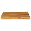 VidaXL Dessus de table 60x40x3,8 cm bord vivant bois massif manguier 370776