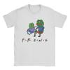 Pepe Frens T-Shirts für Herren Baumwolle Vintage T-Shirts Rundhals T-Shirt Kurzarm Kleidung Geschenk