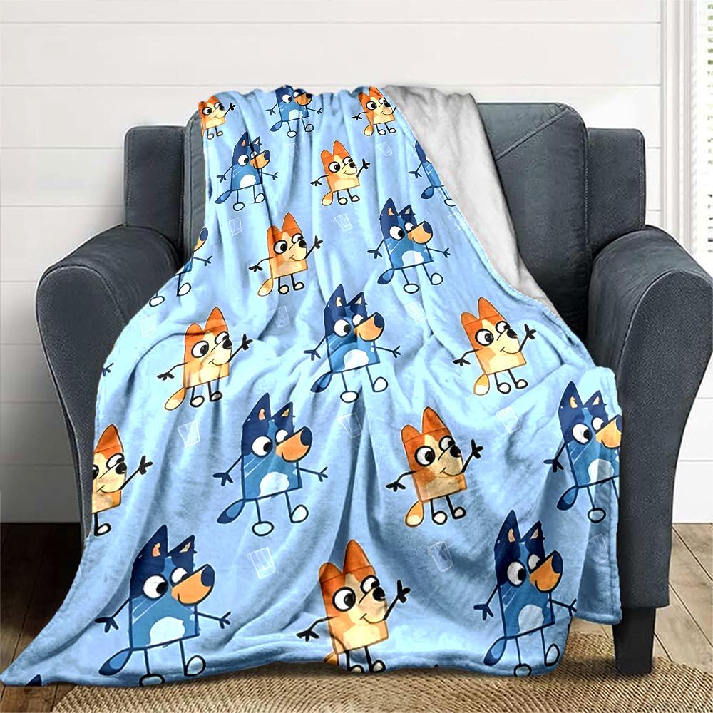 1 Stück B-Blucy Decke, Geschenk, für Männer und Frauen, Weiche Decke, Gut für Schlafsofa Couch Reisen, Leichte Flanelldecke