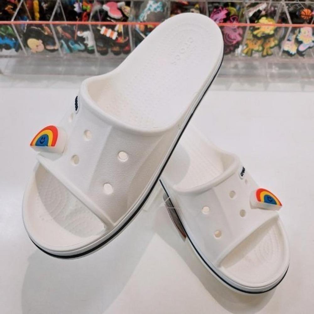 

Crocs Hc04 Bayaband Slide Slippers White Unisex White/M11 (290)