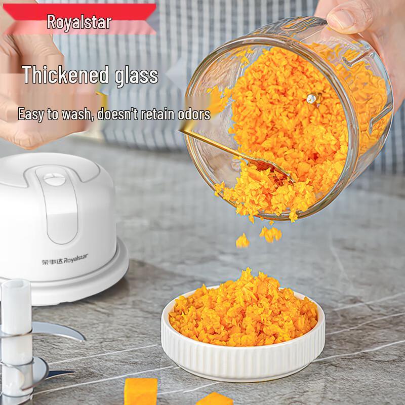 Royalsar Electric Garlic Mincer & Meat Chopper