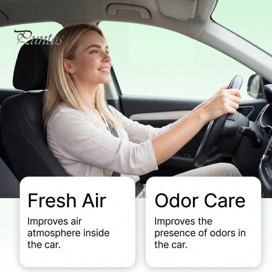 Automotive Air Purifier Car Freshener Spray, New Scent Odor Eliminator for Smoke Long-lasting Food Pet, 100ml Fresh Fragrance Vehicle Interior,