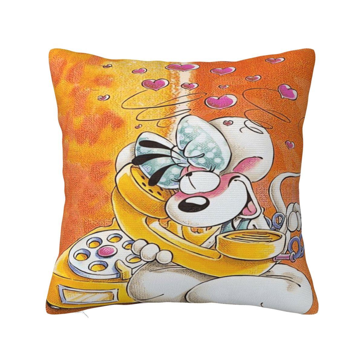 Наволочка Милый Принт Diddl Diddlina Чехол для Подушки Современная Наволочка для Дивана Спальни Домашний Декор Наволочки 30cmx30cm