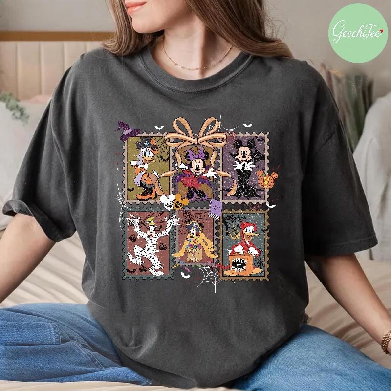 202526 Letní Móda Mickey Tričko Y2k Minnie Mouse Klobouk Tištěný 100% Bavlna Tištěné Tričko Unisex Volné Tričko