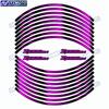 For Kawasaki Z1000SX Motorcycle Front And Rear 17 Inch Wheel Hub Sticker Waterproof Reflective Decorative Decal Rim Stickers