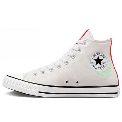 Chuck Taylor All Star Hi See Beyond White Unisex Sneakers Orange Pink A00758C