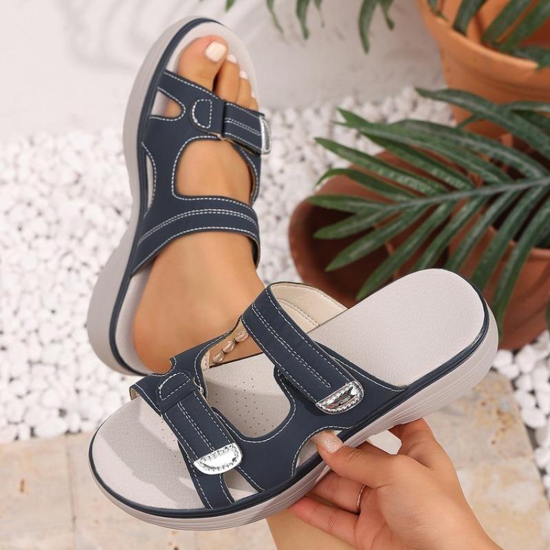 New Women's Platform Wedge Sandals Premium Orthopedic Open Toe Slippers Women Vintage Anti-slip Casual