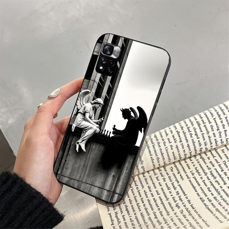 Phone Case For Xiaomi Poco C71 15T 14T Pro Redmi Note 15 14 14 13 Pro Redmi A5 15C 13C Fallen Angel