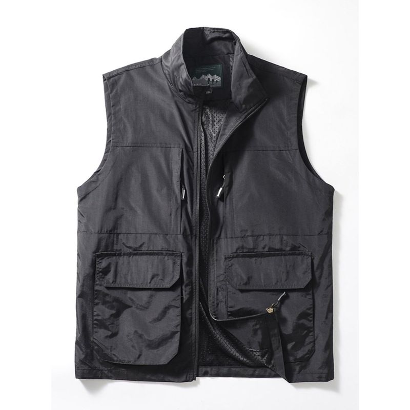 American Retro Tactical Vest Export Photography Parka