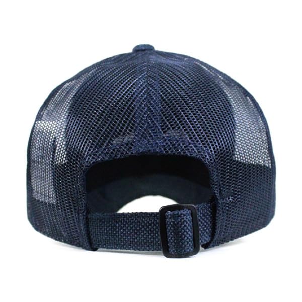 Champion Cap for Men and Mesh Large Large Seat Couple Present Navy Women, Cap, Size, Size, Hat, Script, Mesh, Unisex, Brand, Popular, Trendy, Look,