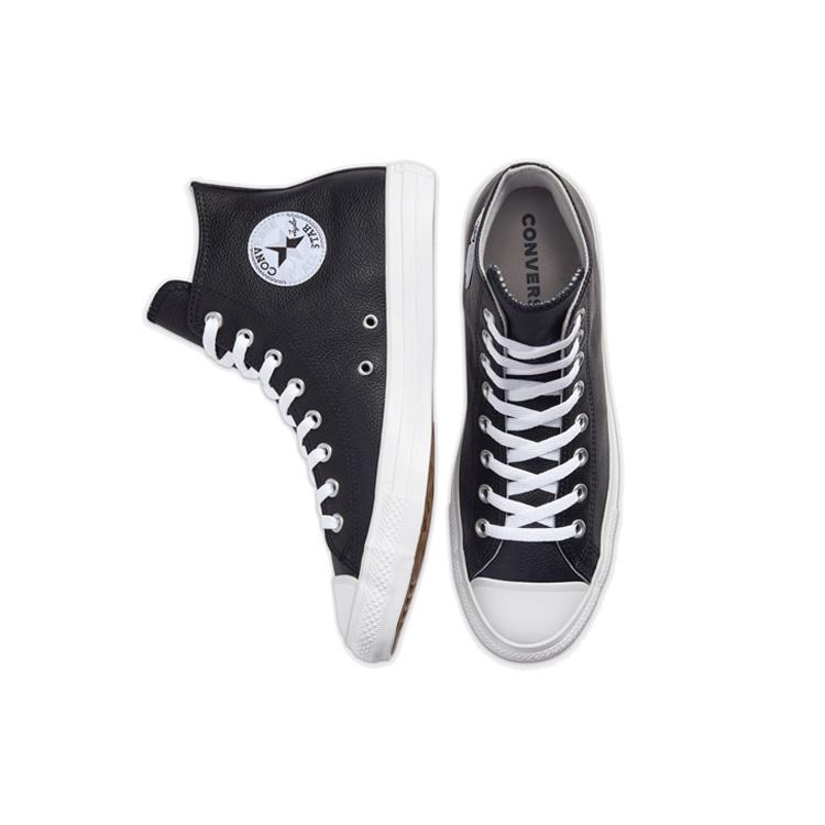 Converse Chuck Taylor All Star Leather 'Black White' Men's 166730C