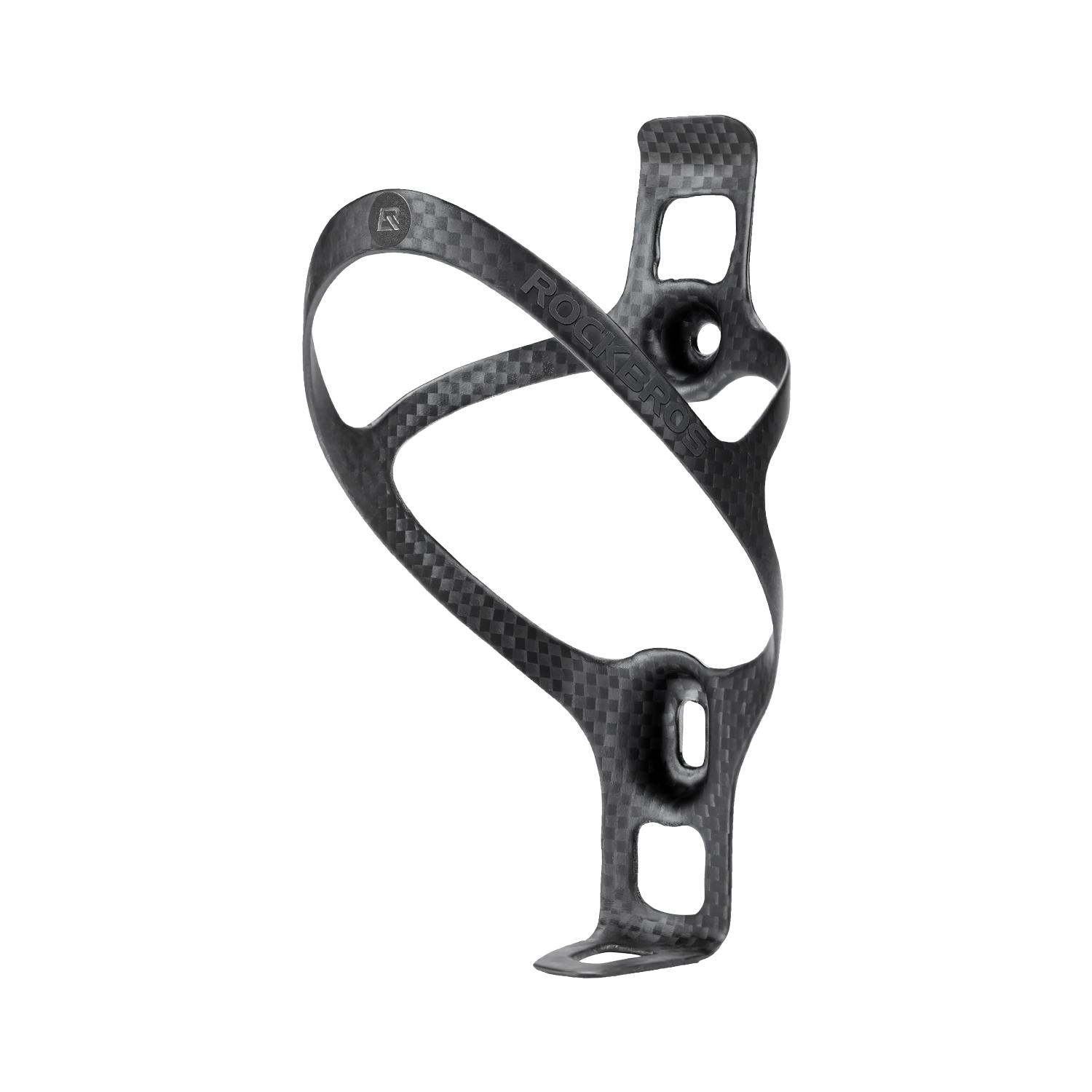 ROCKBROS Carbon fiber Bicycle Bottle Cage Lightweight Bike Water Bottle Holder Bottle Kettle Bracket Mount Riding Support