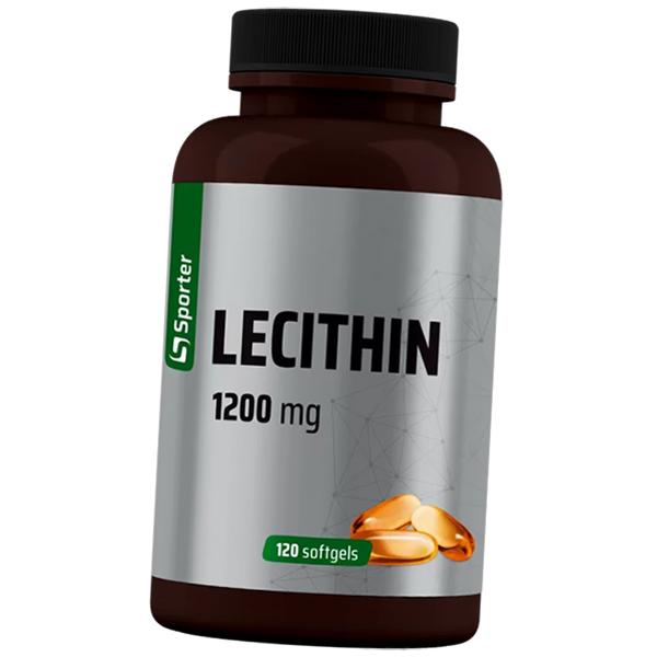 

Лецитин соевый, Lecithin 1200, Sporter 120гелкапс (72584002) 120softgels