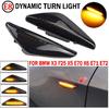 Turn Signal Lamp Led Front Fender Side Marker Light Compatible with BMW X3 X5 X6 F25 2011-2017 E70 2007-2013 (not for X5M) E71 / E72 2008-2014