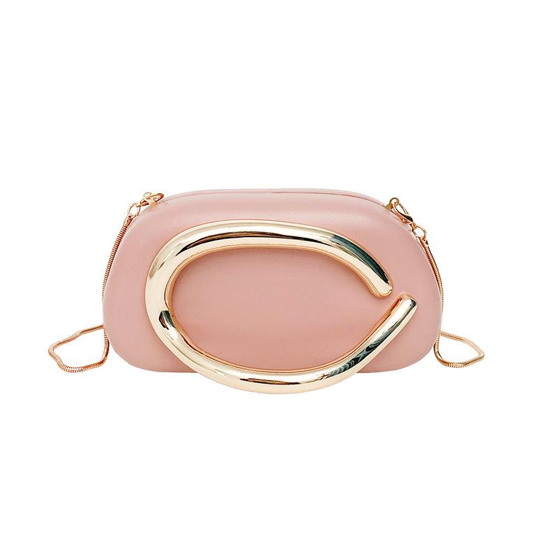 Personalized and Creative Small Bag Women's 2025 New European and American Fashion Niche Shoulder Bag Chain Crossbody Heterosexual Box Bag