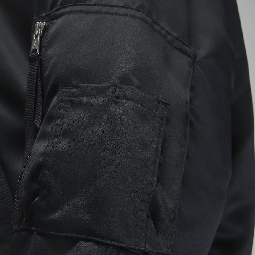 (WMNS) Air Jordan Flight Renegade Jacket 'Black' Women's DQ9802-010