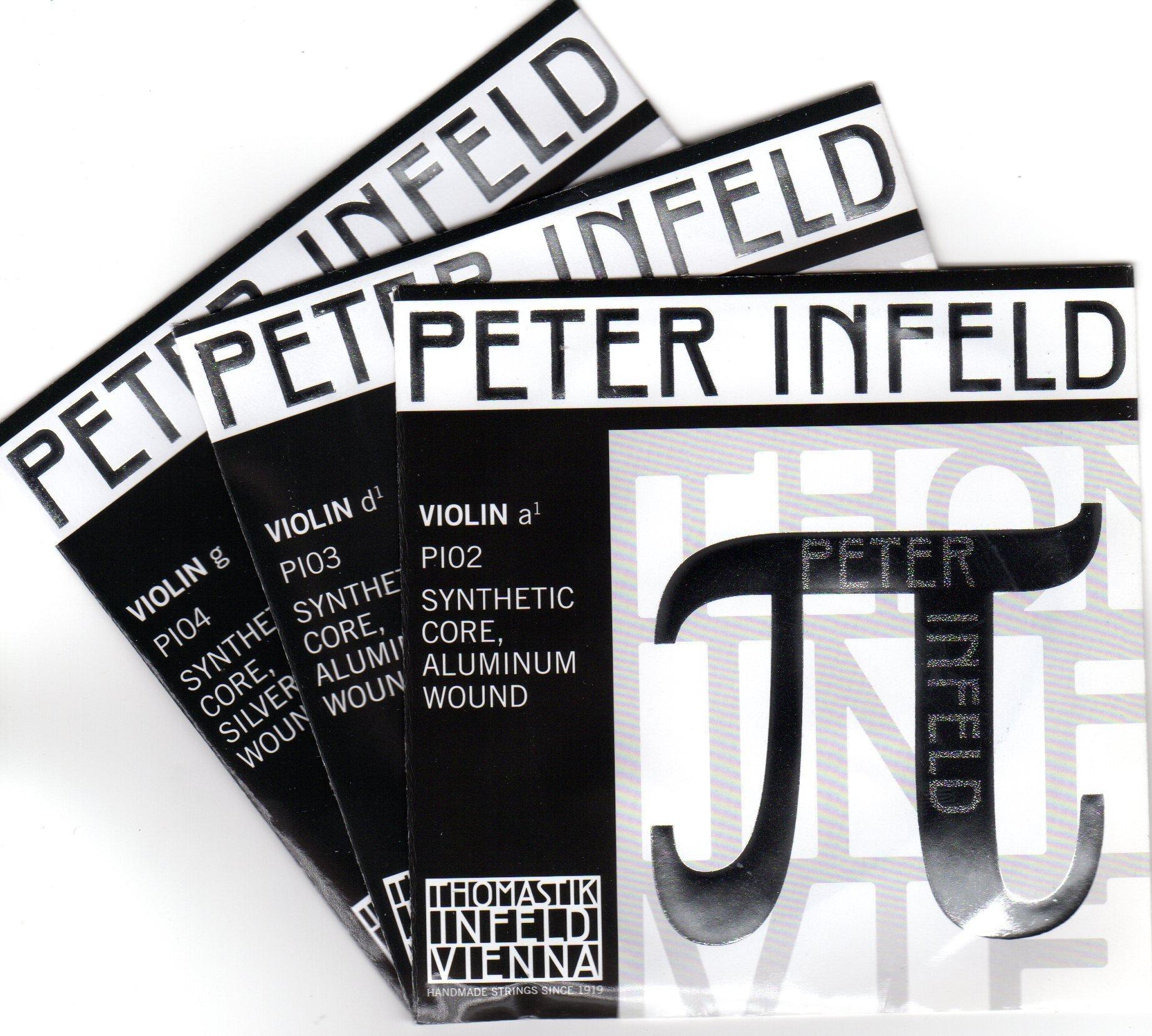 

PETER INFELD Pi Violin Strings ADG Set (D-string aluminum)