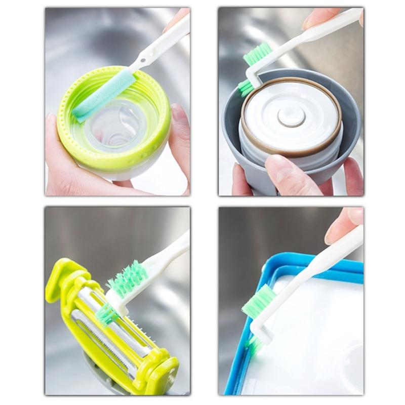 Cup Edge Cleaning Brush for Efficient and Comfortable Use by Anyone Clean Drinkware for Household Hygienes Cleaning Tool