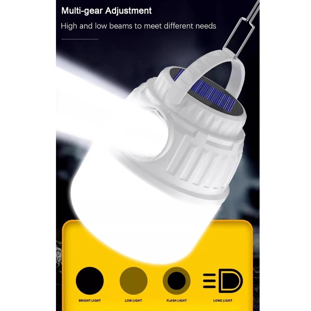 Long Endurance Camping Lamp Light USB Rechargeable Night Market Lighting Lamp  Household