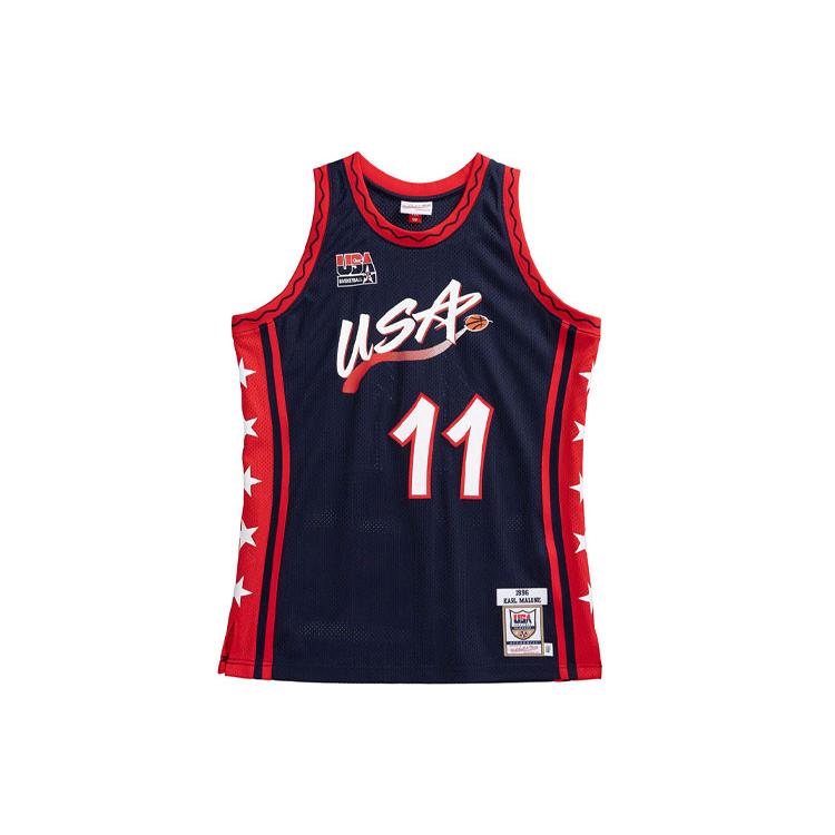 Mitchell & Ness Basketball Jersey Unisex Navy Blue AJY4SB19058-USANAVY96KMA