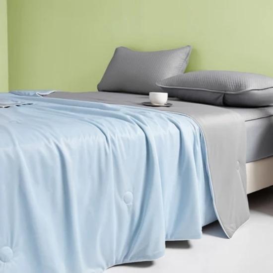 New Summer Quilt Single Piece Soft And Comfortable Air Conditioner For Student Dormitory Machine Washable Thin Quilt