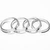 4pcs OD 74.1mm To ID 54.1 60.1 64.1 66.6 67.1 72.6mmCar Tire Centering Hub Centric Rings Wheel Bore Center