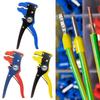 Automatic 2 In 1 Wire Stripper and Cutter Eagle Nose Pliers Heavy Duty Cable Stripping Hand Tool Car Auto RVs Electronic Repair