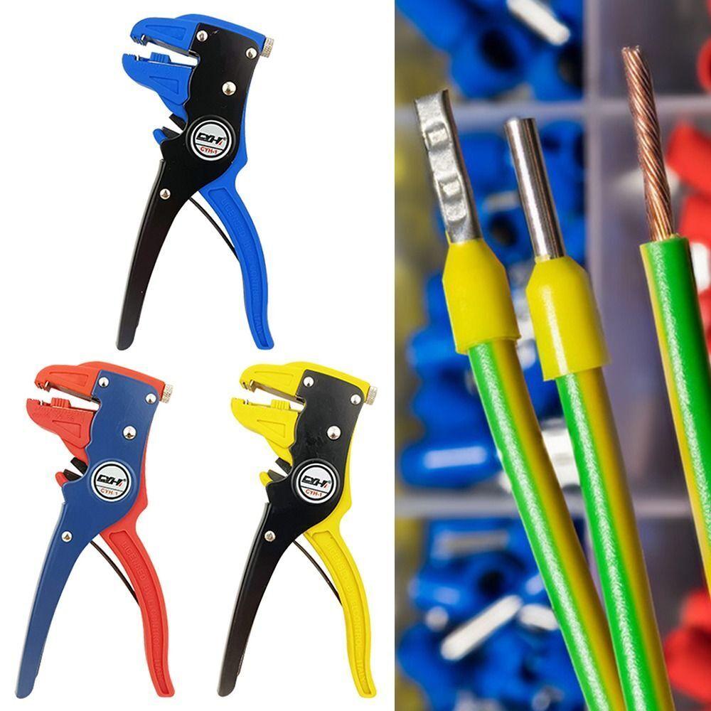 Automatic 2 In 1 Wire Stripper and Cutter Eagle Nose Pliers Heavy Duty Cable Stripping Hand Tool Car Auto RVs Electronic Repair
