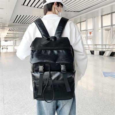 European and American Fashion Retro New Men's Shoulder Shoulder Travel Leisure Fitness Business Trip Computer Backpack Student School Bag
