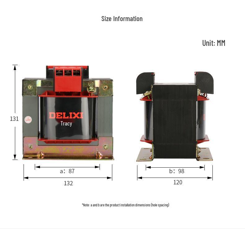 DELIXI BK-500VA Electrical Isolation Control Transformer