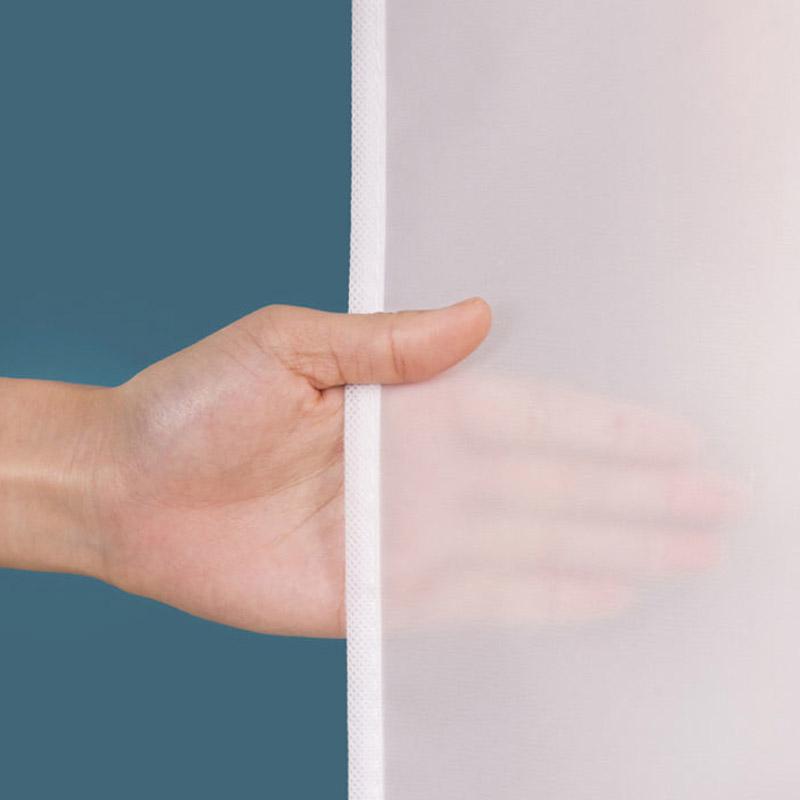 3-Size Type Transparent Wardrobe Clothes Dust-Proof Hanging Bag Cover Moisture-Proof Can Washable Storage Hanging Bag