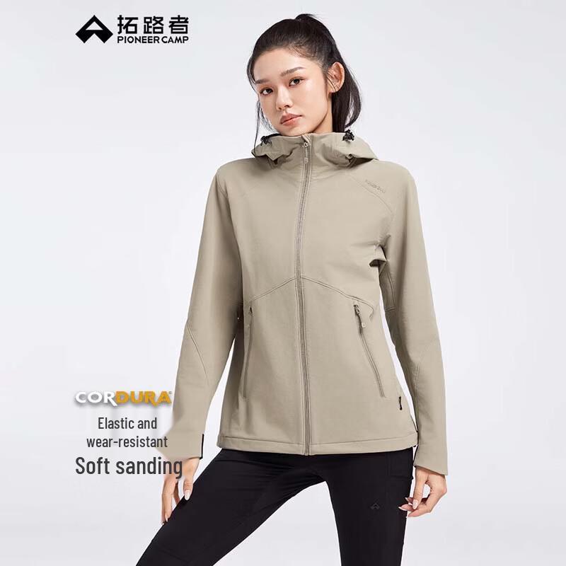 Pioneer Camp Women's Winter Fleece Softshell Jacket GHW423037