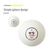 M&G 1-Star Training Ping Pong Balls, White (18 Count)