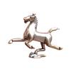 Decorative Horse Figurine Brass Sculpture Miniature Animal Statue for Bookshelf Home Desk Decor