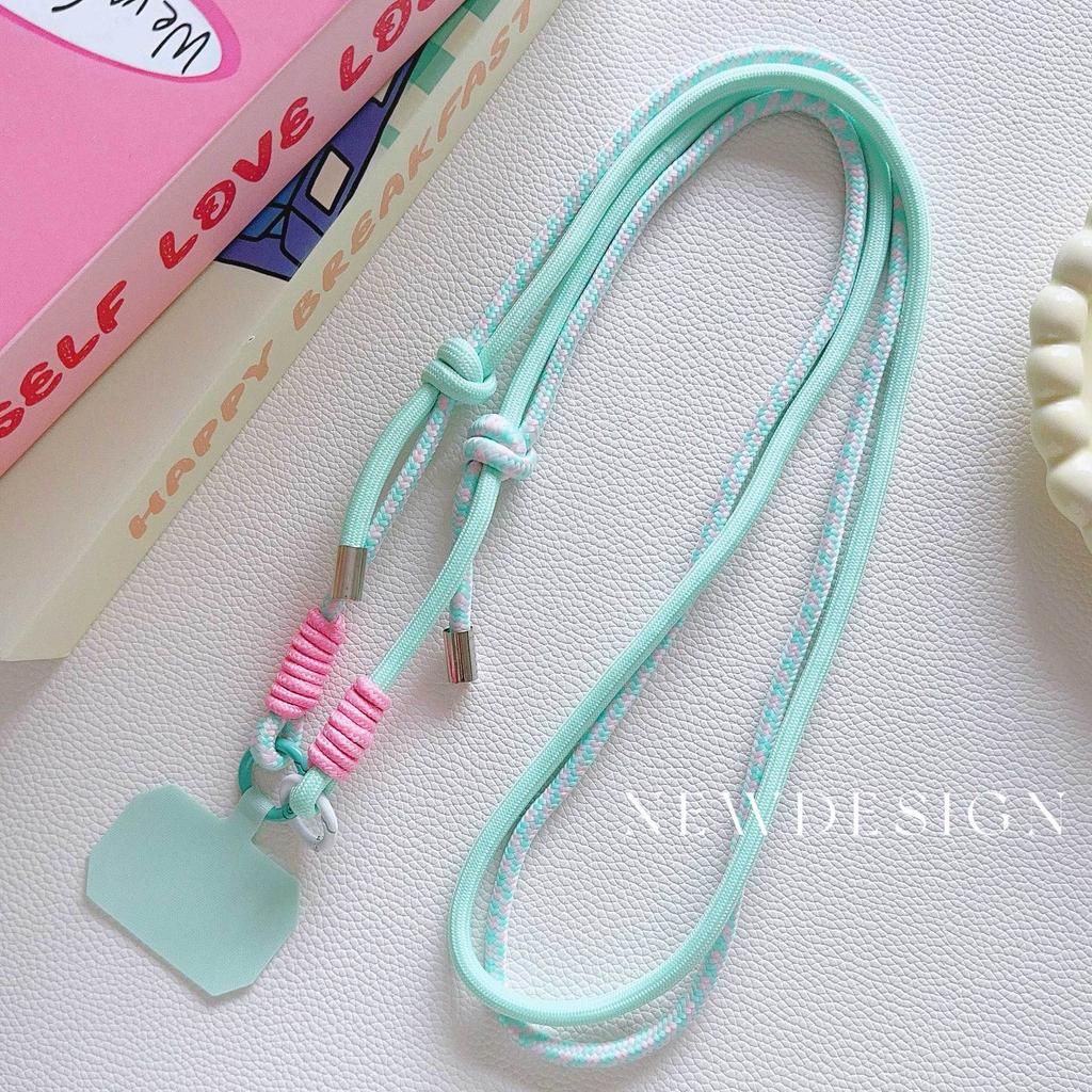 Creative Knot Mobile Phone Universal Lanyard Crossbody Rope Long Phone Lanyard Shoulder Strap Outdoor Phone Case Bag Lanyard