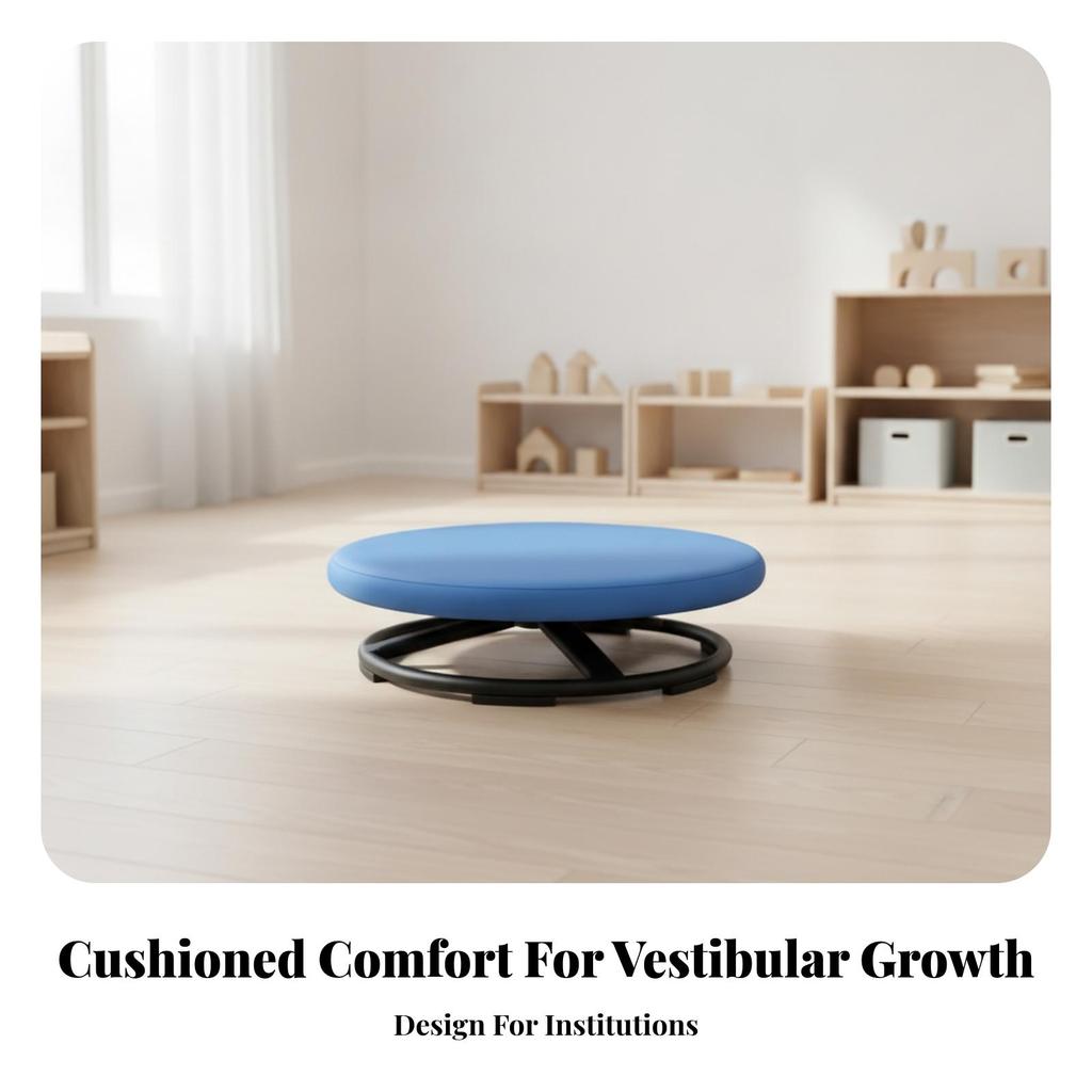 Sensory Rotation Disc Stable Sit and Rotate Toy Slim for Clinical Care