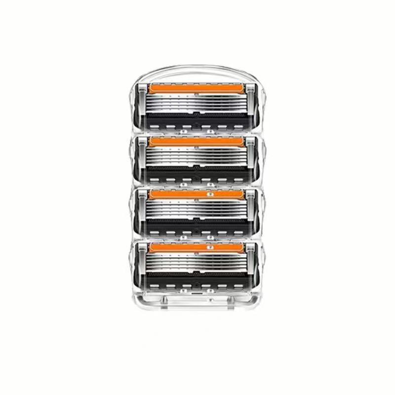 Zhi Shun 5-Layer Speed Blade Men's Razor with Gillette Handle