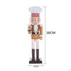 Nutcracker Ornament Soldier Figures Traditional Figurine for Desktop Office
