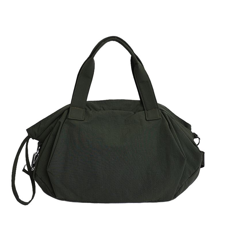 Torebka na ramię Damska torebka crossbody ze ściągaczem Jednokolorowa torba tote