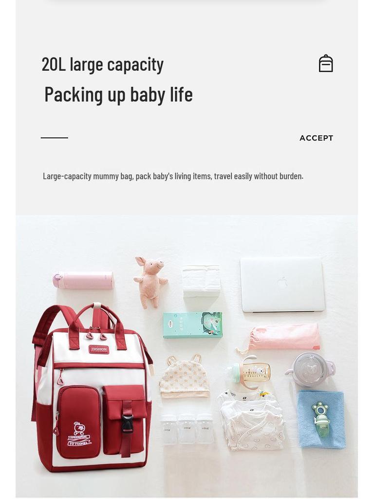 Trendiger leichter Rucksack mit großem Fassungsvermögen für Damen - Perfekt für High School, Universität oder Mütter