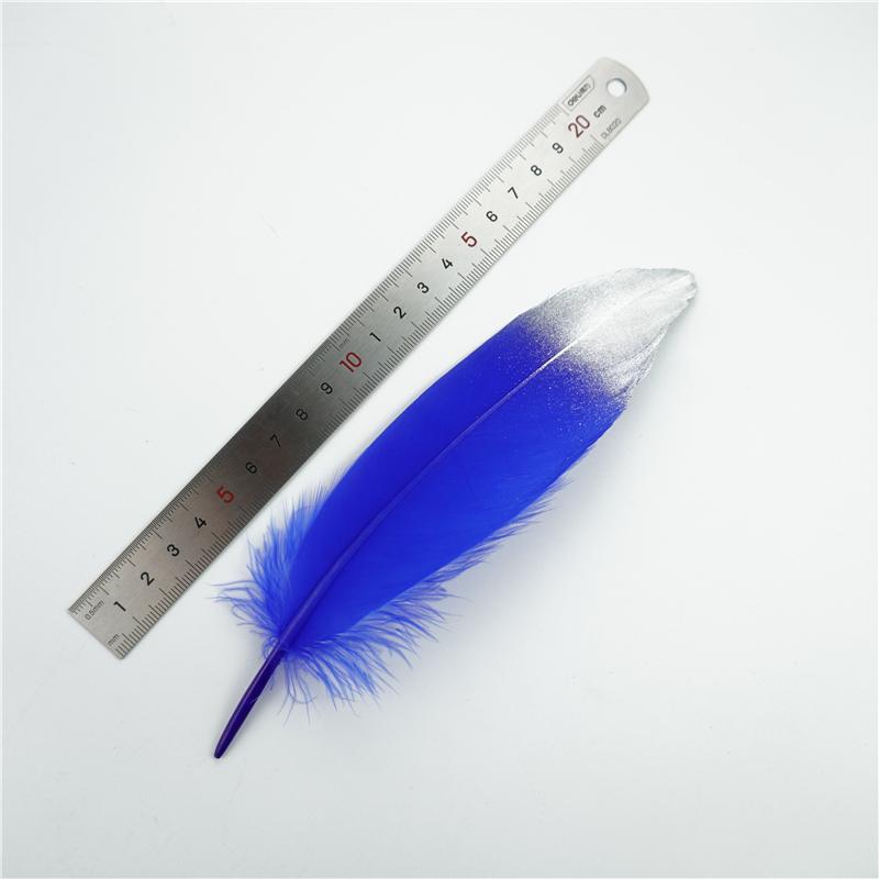 10Pcs Golden Goose Feather 15-20cm Silver Swan Plumes Dream Catcher Accessories DIY Jewelry Creation Feather Holiday Decorations