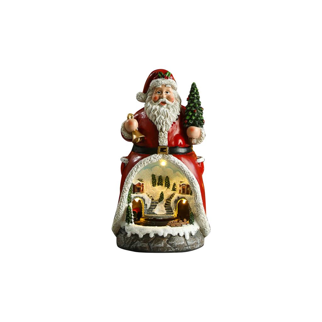 Glowing Gingerbread House With Lights - Animated Christmas Decoration For Indoor Festive Display