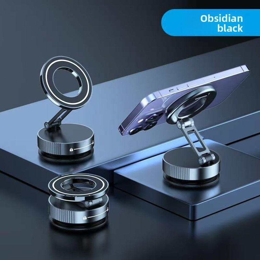 

Вращающийся держатель для телефона Регулируемый автомобильный навигационный кронштейн Высококачественный адсорбционный кронштейн Использование на столе чёрный