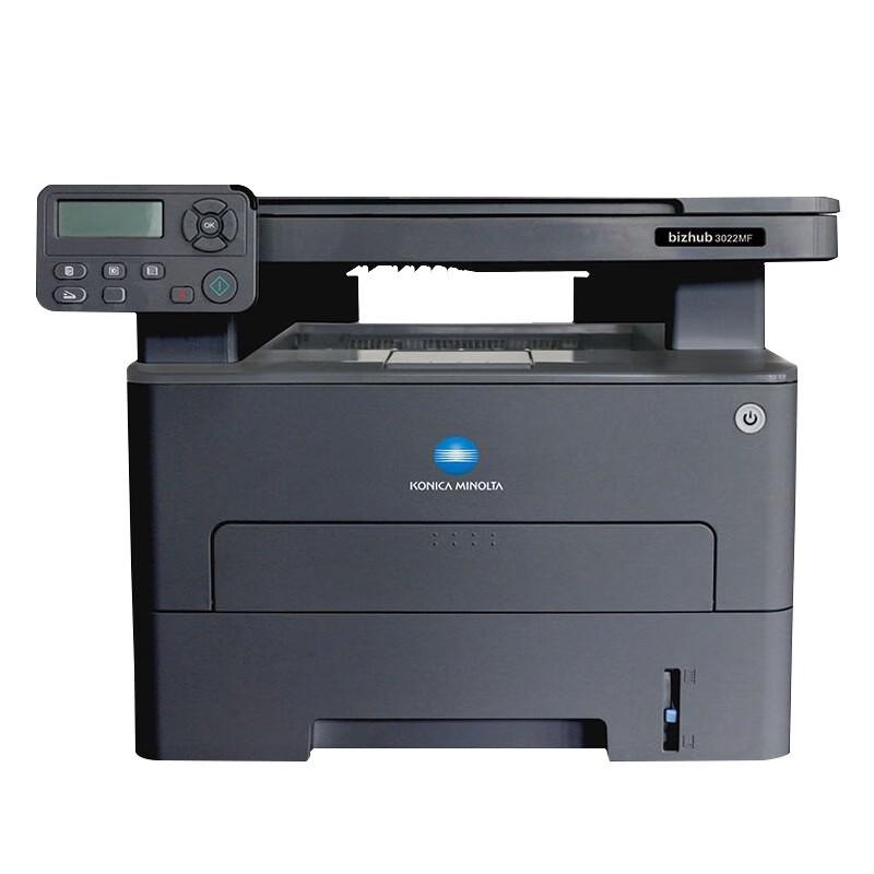Konica Minolta 3022MF A4 Black & White Laser Multifunction Printer CN plug (adapter included)