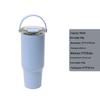 40oz Double-Walled Thermos Cup with Fashionable Lid for Outdoor and Car Use